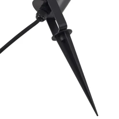 Lindby Thorgal lampe med jordspyd, Ø 6 cm, sort, sæt med 3 stk