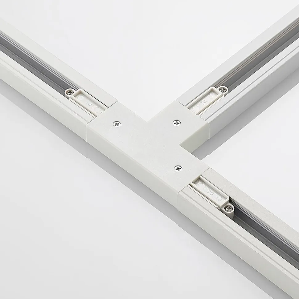 Lindby T-stik Linaro, hvid, 1-faset system