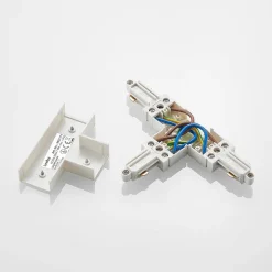 Lindby T-stik Linaro, hvid, 1-faset system