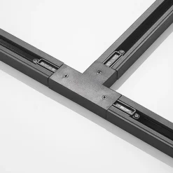 Lindby T-stik Linaro, sort, 1-faset system