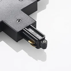Lindby T-stik Linaro, sort, 1-faset system