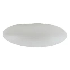 Lindby udendørs gulvlampe Arani, hvid, plast, stik