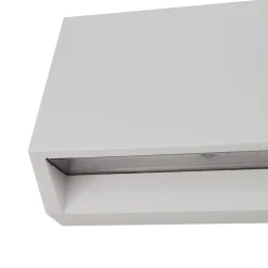 Lindby udendørs LED-væglampe Appeso, længde 16 cm, sæt med 2 stk