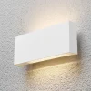 Lindby udendørs LED-væglampe Safira, metal, op/ned, IP44