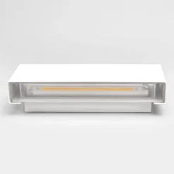 Lindby udendørs LED-væglampe Safira, metal, op/ned, IP44