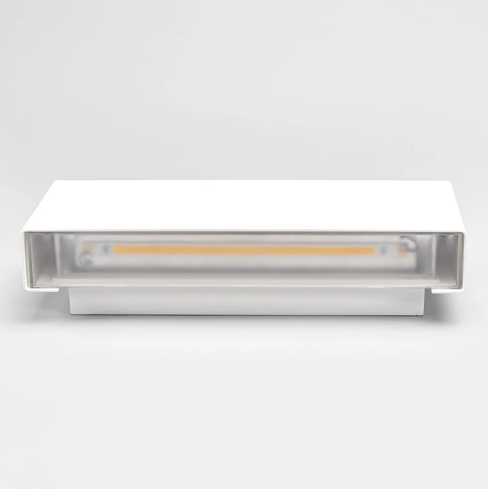 Lindby udendørs LED-væglampe Safira, metal, op/ned, IP44