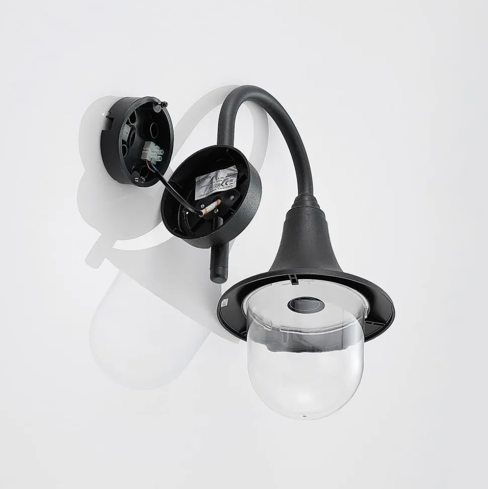 Lindby udendørs væglampe Nalevi, 41 cm, saltvandsresistent, E27, IP44
