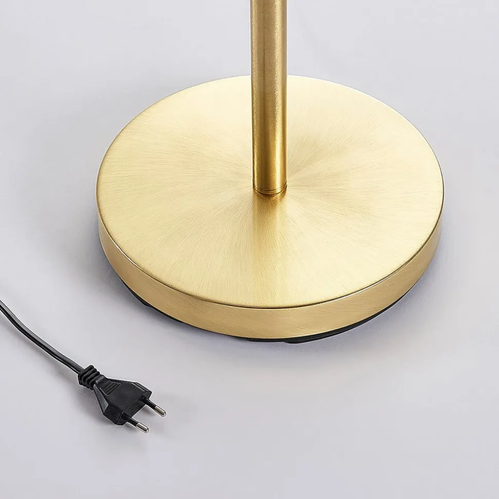 Lindby uplight Jost, 180 cm, messing, læselampe, E27