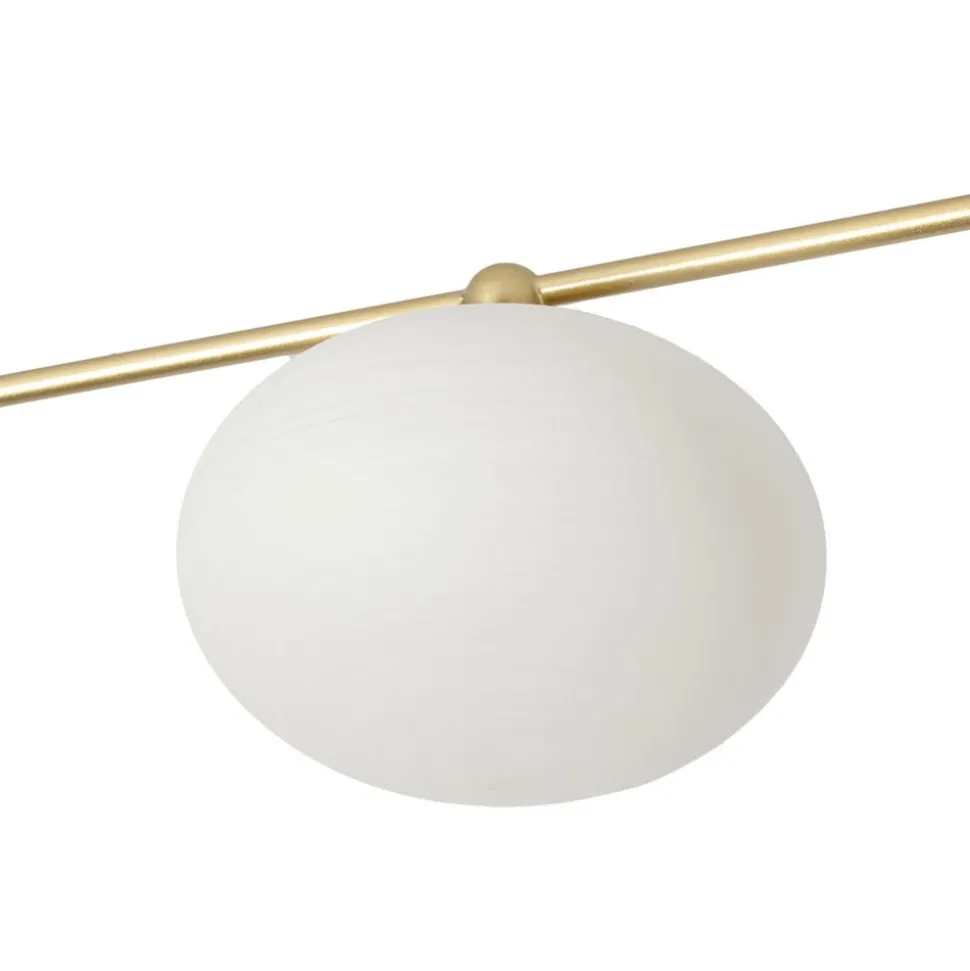 Lindby Valisa loftslampe, guld, 5-lys