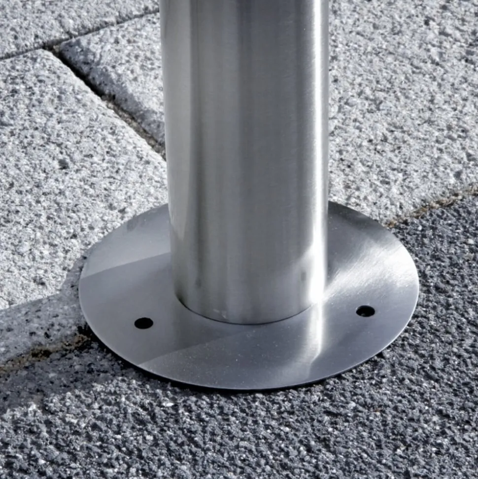 Lindby vejlampe Damion, 140 cm, stål, E27, IP44