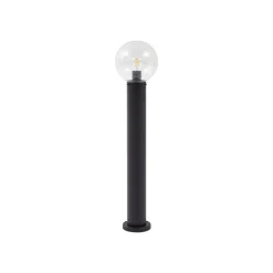 Lindby vejlampe Dangan, klar, højde 90 cm, glas, metal
