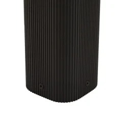 Lindby vejlampe Halvar, 50 cm, sort, IP65, GU10