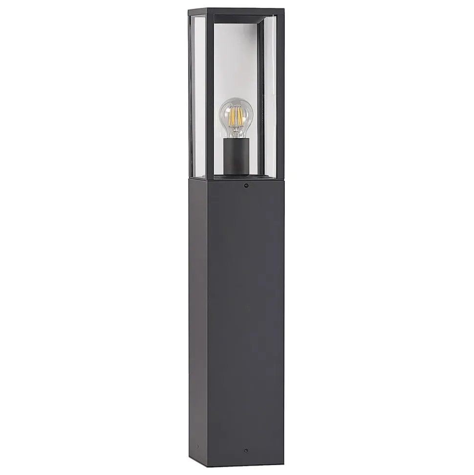 Lindby vejlampe, højde 80 cm, antracit metal