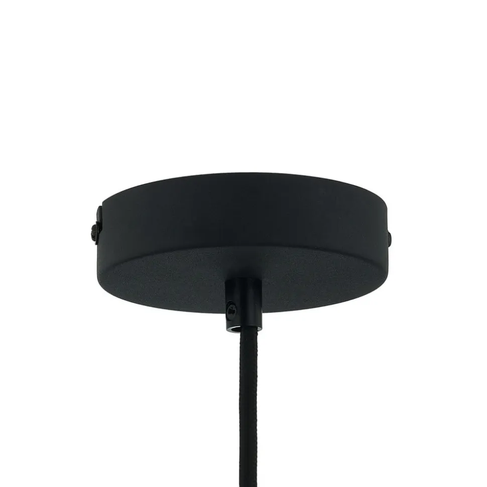 Lindby Venora hængelampe, Ø 15 cm, bambus, E27