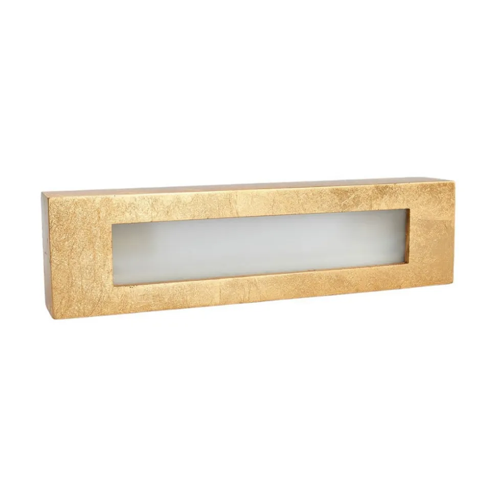 Lindby væglampe Emina, guld, gips, 36 cm, E14