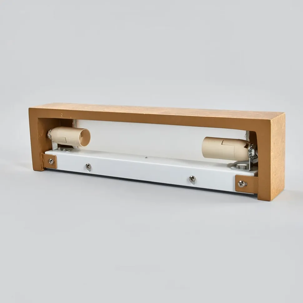 Lindby væglampe Emina, guld, gips, 36 cm, E14
