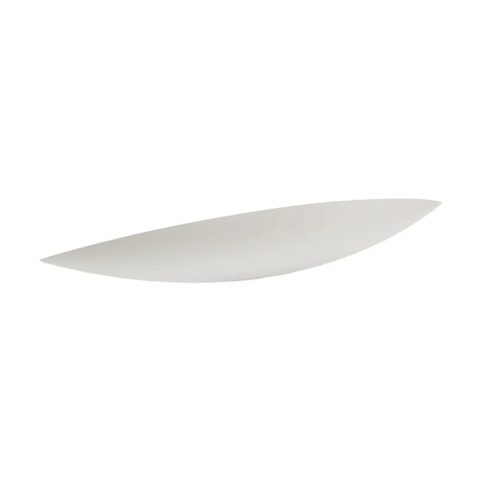 Lindby væglampe Tommi, hvid, gips, 100 cm, E14, kan males
