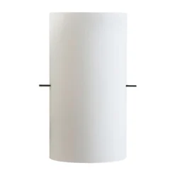 Lindby væglampe Tuli, 28 cm, glas, halvcirkelformet, E14