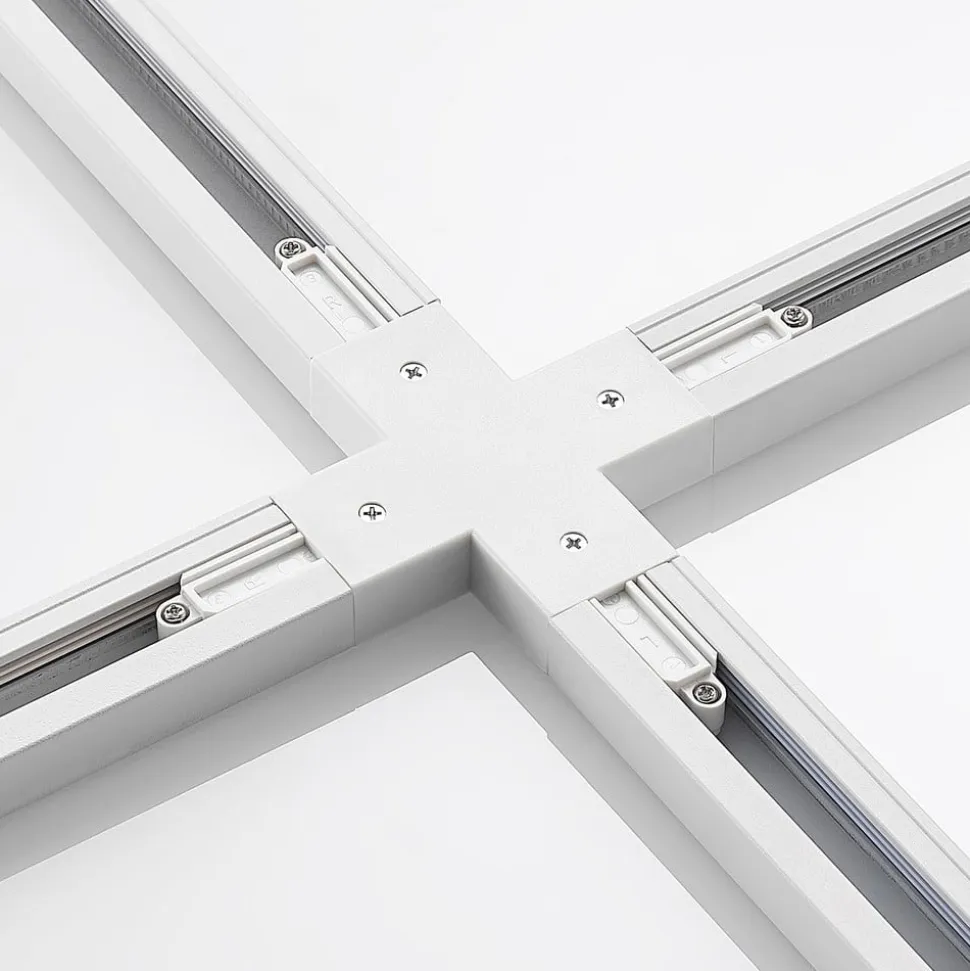 Lindby X-connector Linaro, hvid, 1-faset system