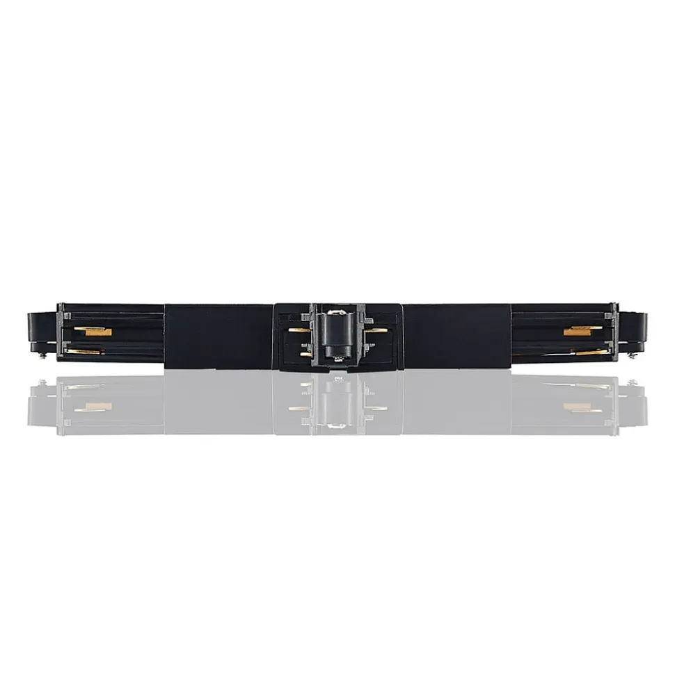 Lindby X-connector Linaro, sort, 1-faset system