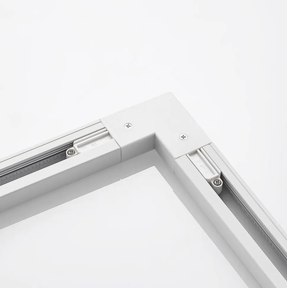 Lindby-hjørnestik Linaro, hvid, 1-faset system