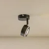 Lindby-spotlight Jyla, sort, 2.700 K, Ø 8 cm, GX53