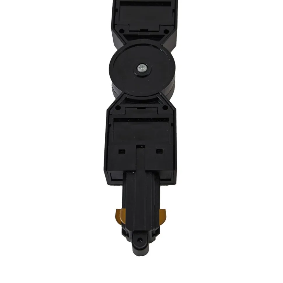 Lindby-stik Linaro, sort, justerbar, 1-faset