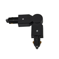 Lindby-stik Linaro, sort, justerbar, 1-faset