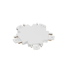 Lindby-stik Lumaro, 5-vejs, hvid, plast