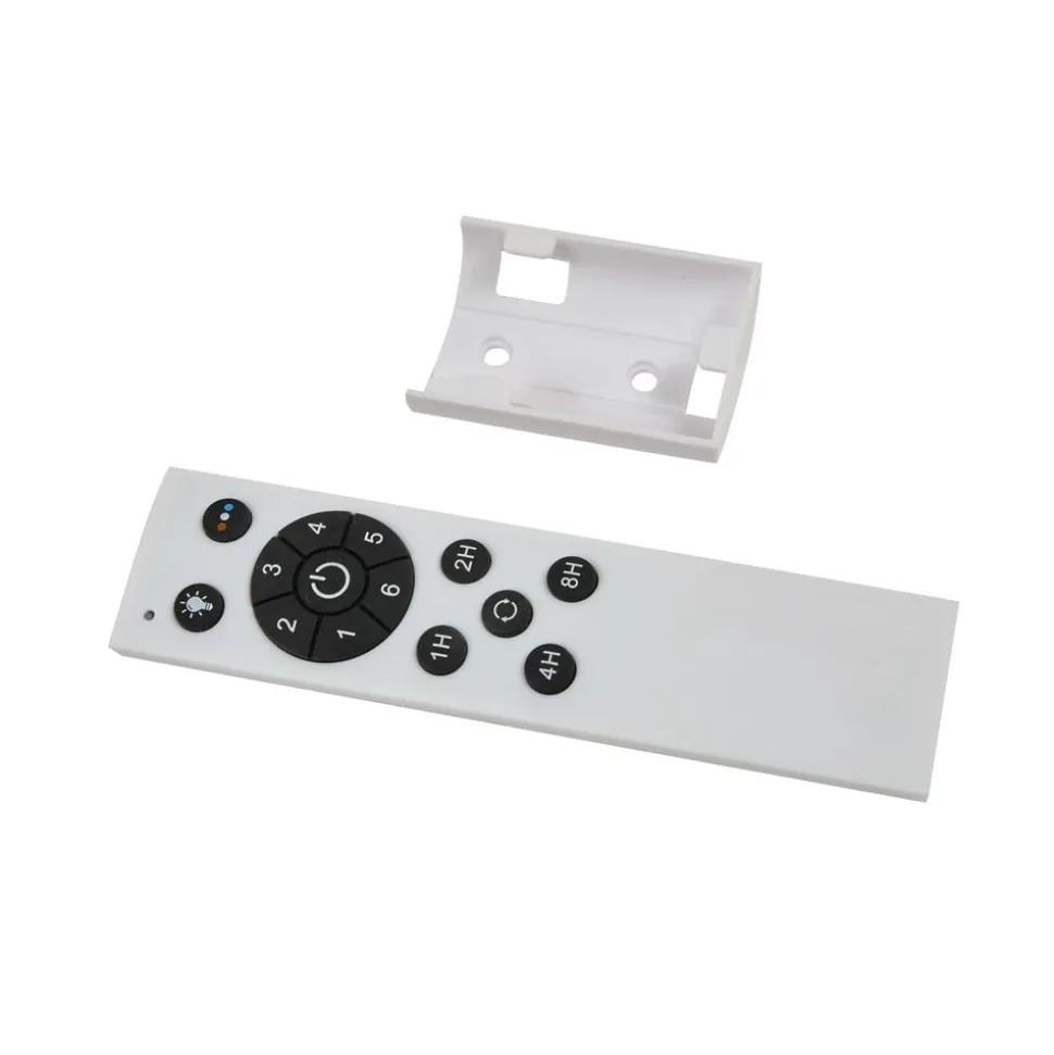 Lindy LED-loftventilator Oras, sort, DC, støjsvag, 107 cm