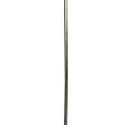 LINEAS tidløs gulvlampe, patineret messing