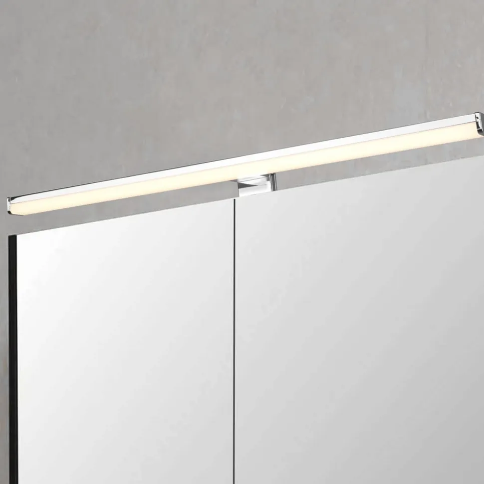 Lino LED-væglampe, krom/hvid