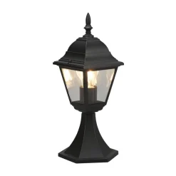 Livenza base light, sort, højde 39 cm, aluminium, IP44