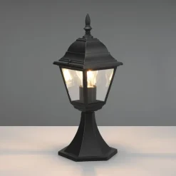 Livenza base light, sort, højde 39 cm, aluminium, IP44