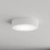 Loftlampe Cleo 300, hvid, sensor, IP54, Ø 30 cm, metal