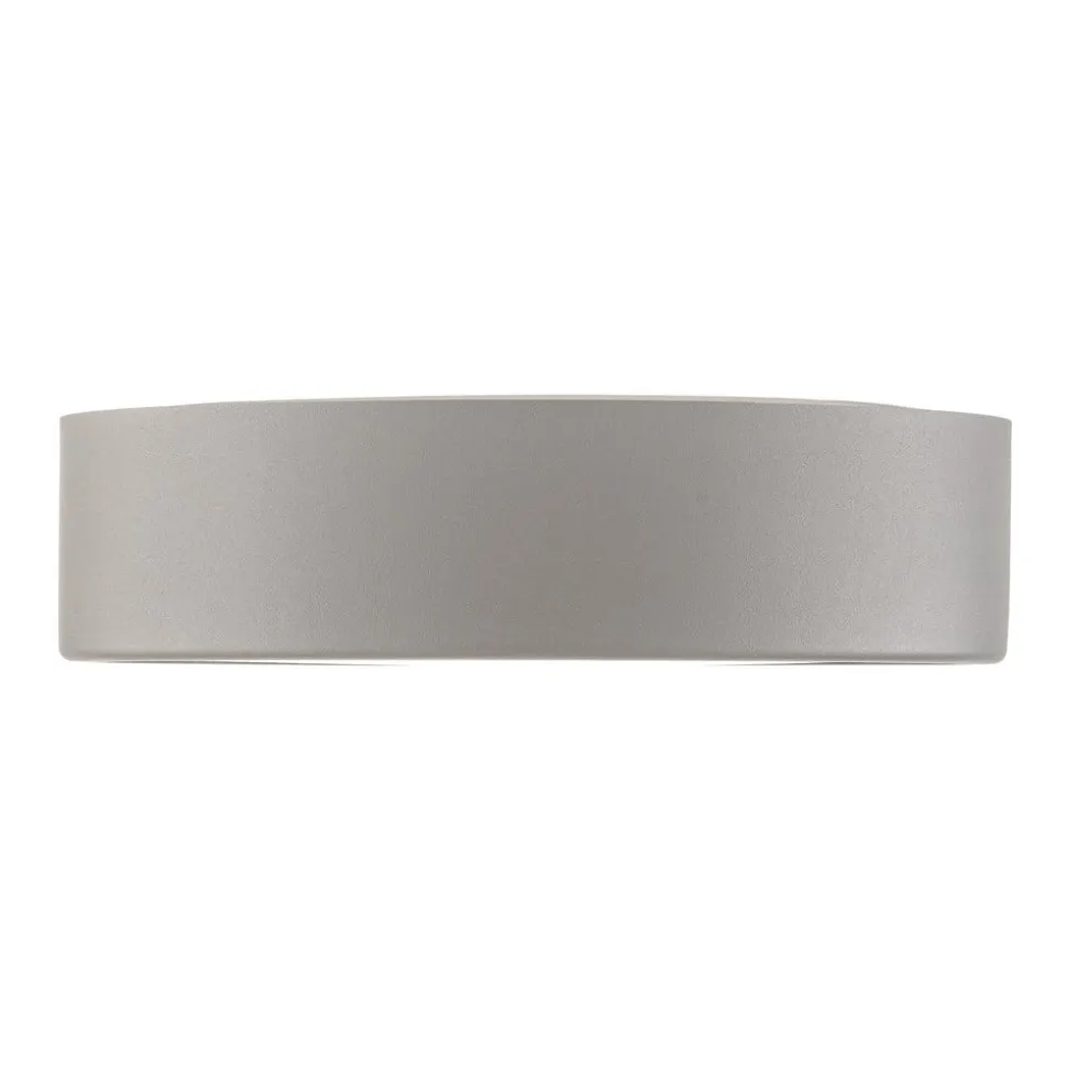 Loftlampe Cleo 300, IP54, Ø 30 cm grå
