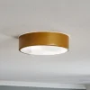 Loftlampe Cleo 300, IP54, Ø 30 cm guld