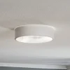 Loftlampe Cleo 300, IP54, Ø 30 cm hvid