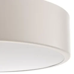 Loftlampe Cleo 300, IP54, Ø 30 cm hvid