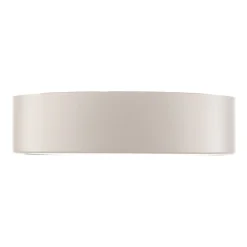 Loftlampe Cleo 300, IP54, Ø 30 cm hvid