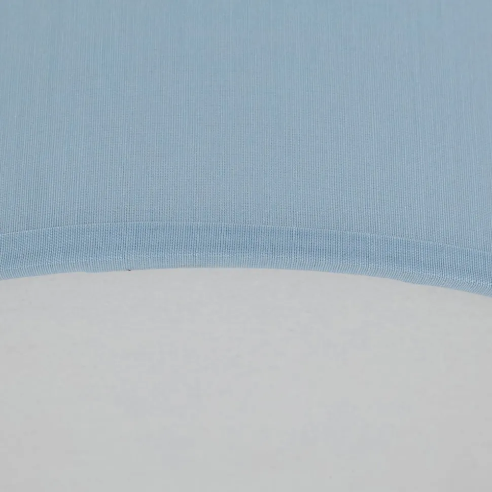 Loftlampe Cloud, blå, 43 cm lang, tekstil, sky, E27