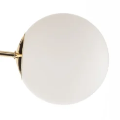Loftlampe Dori, 5 lyskilder, guld