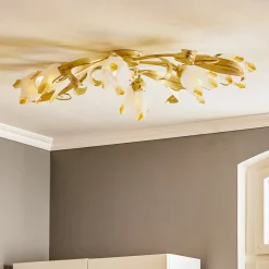 Loftlampe Elena i florentinsk stil, 6 lyskilder