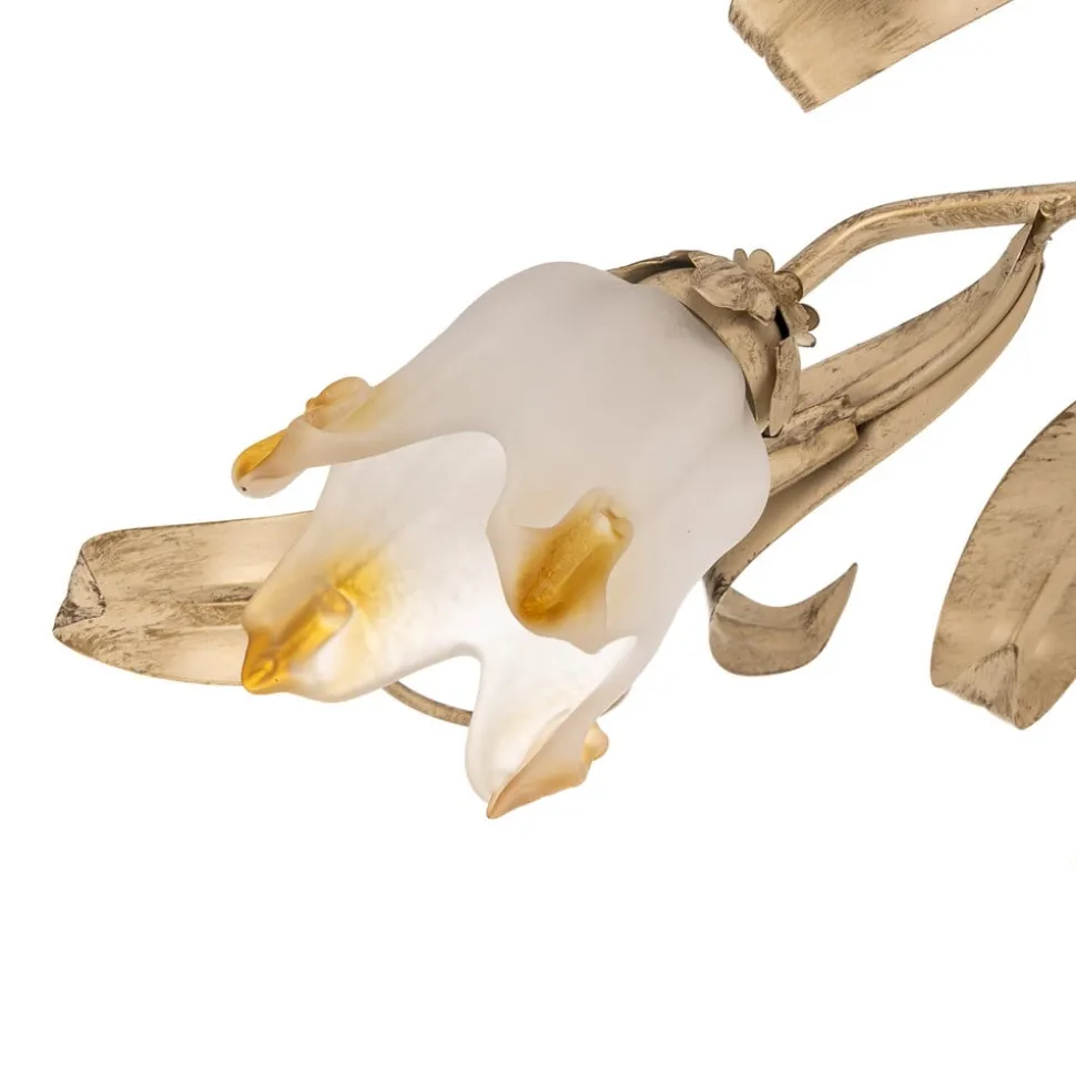 Loftlampe Elena i florentinsk stil, 6 lyskilder