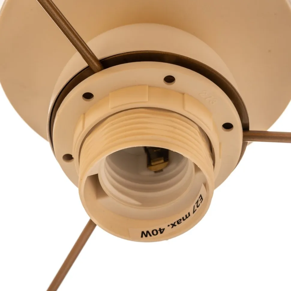 Loftlampe Golden Duo Ø 40 cm lyserød/guld