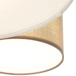 Loftlampe Hotel med fem tekstilskærme