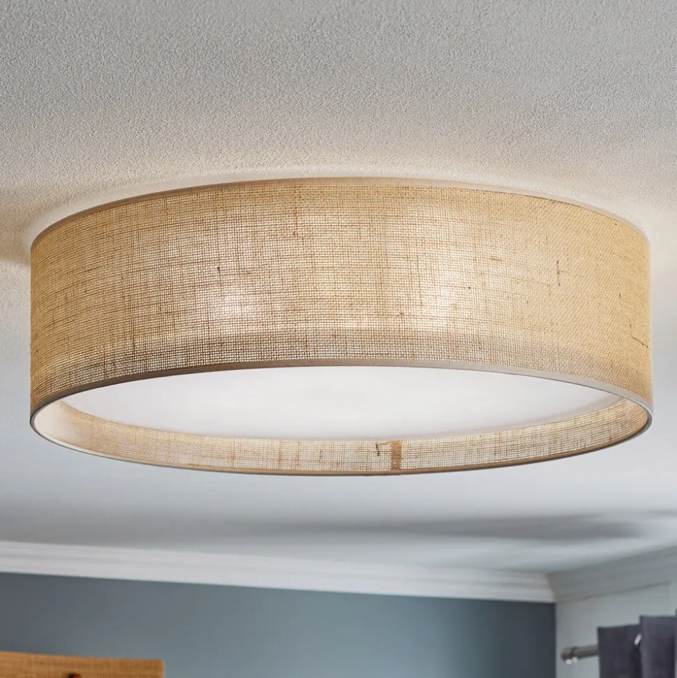 Loftlampe Juta, Ø 60 cm