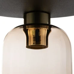 Loftlampe Marco Green, 3 lyskilder klar/grøn/brun