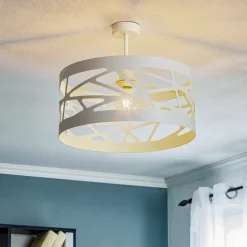 Loftlampe Modul Frez Ø 39 cm, hvid