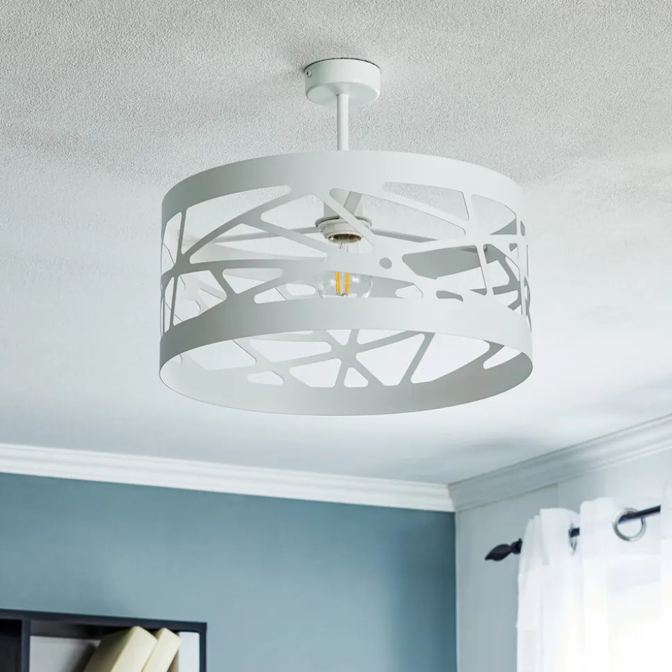 Loftlampe Modul Frez Ø 39 cm, hvid